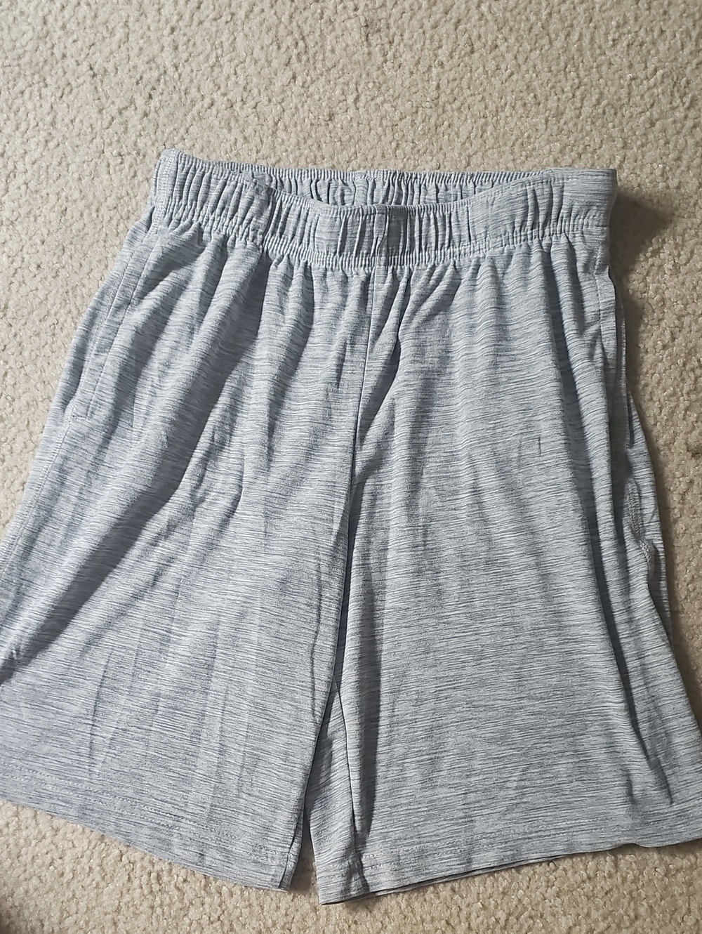 Old Navy Light Gray Boys' Athletic Shorts